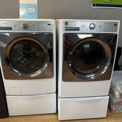 Washer And Electric Dryer Set