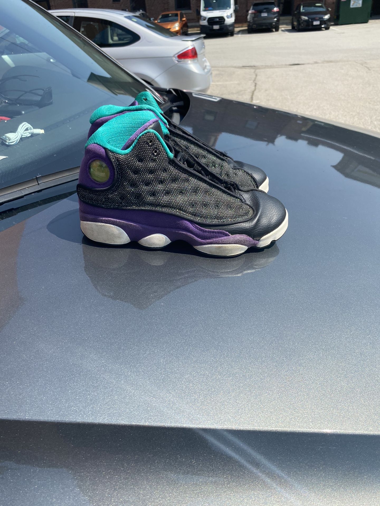 Jordan 13 Violet Teal Sz 5y