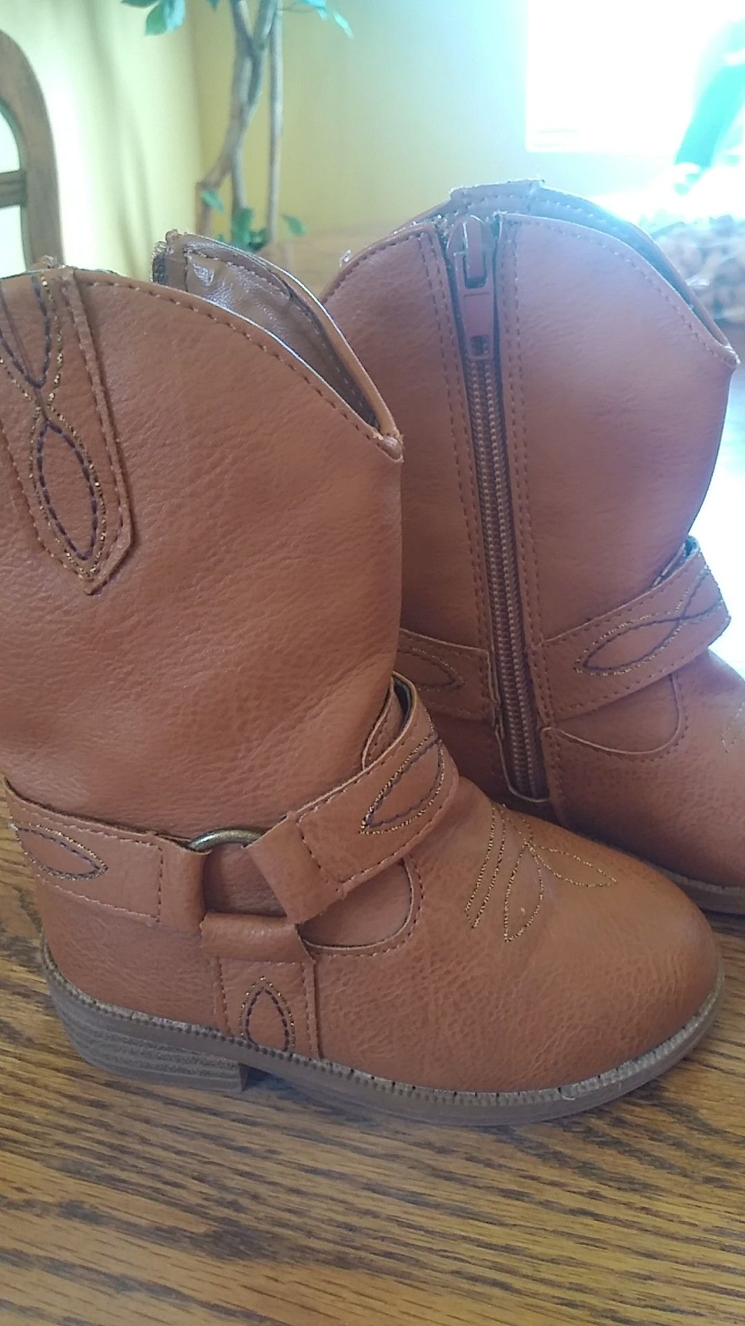 Toddler western girl boots