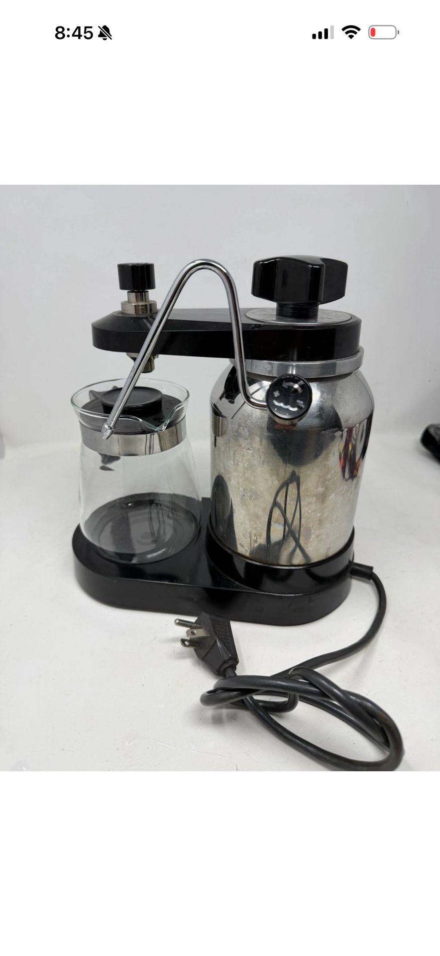 Elebak Srl Brevettato Corsico-m1 Steel Espresso Coffee Maker Italy W800