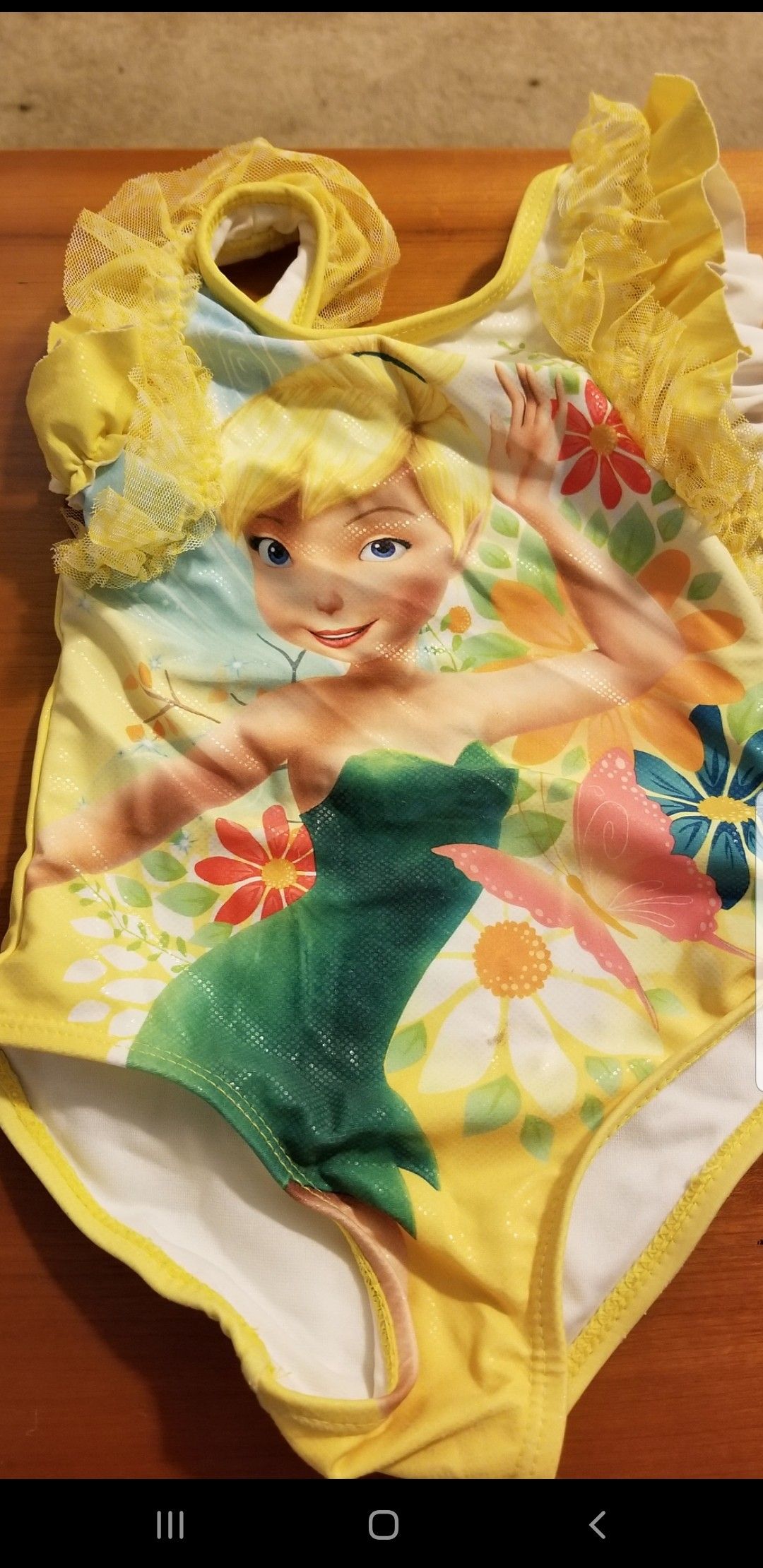 Tinkerbell bathing suit