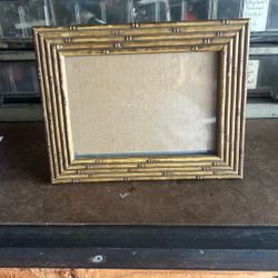 Bamboo Tiki Tropical Hawaiian Style Picture Frame 