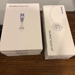Medtronic reservoir and 1 quickset