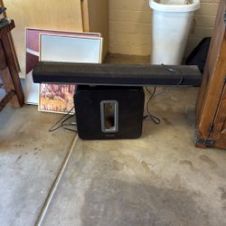 Older Sonos Sound Bar With Internet, Music And Wireless Sub Was Working Good When I Disconnected It