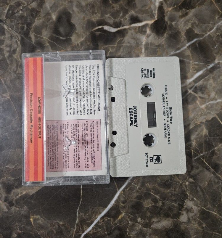 Cassette Tape Journey Escape 1981 Tape Only