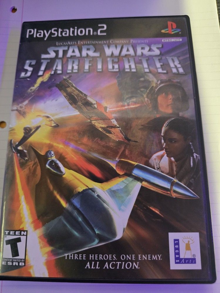 Starwars Starfighter Playstation 2