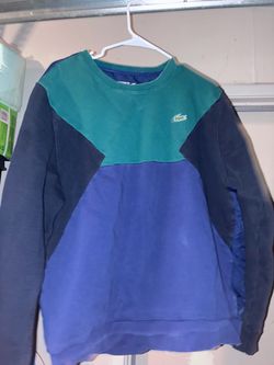 Lacoste Color Block Crewneck Sweatshirt