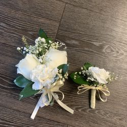 Prom Corsage And Boutonniere