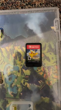 Pokémon let go Pikachu for Nintendo Switch