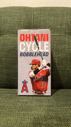 Shohei Ohtani cycle bobblehead