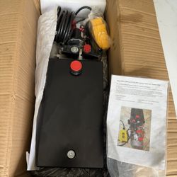 DC Hydraulic Power Unit, 10 Quart Reservoir for Trailers, Heavy Duty