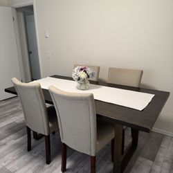World Market Dark Walnut Dining Table
