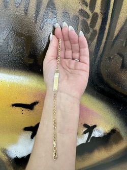 10k ID FIGARO BRACELET