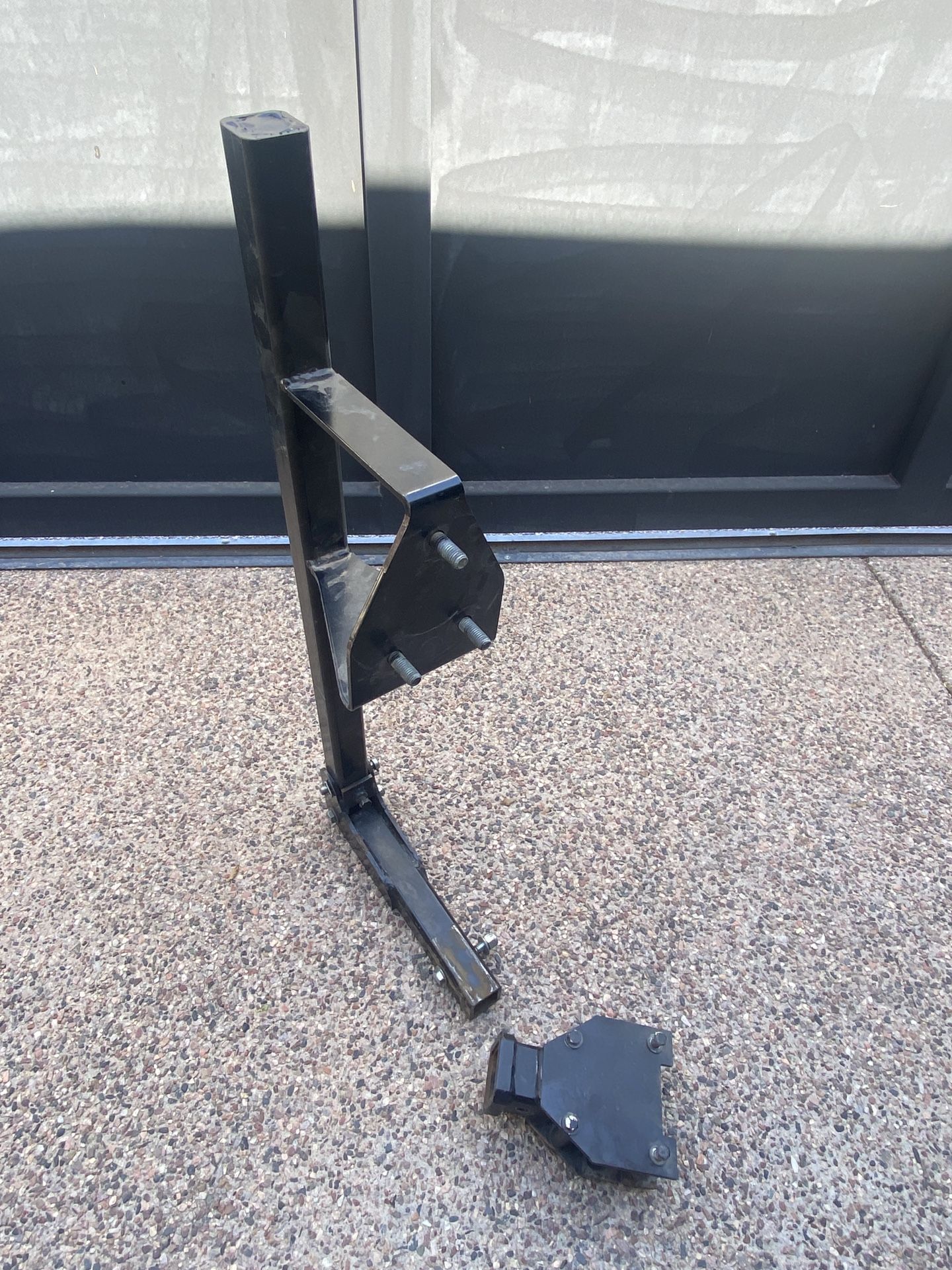 Custom Tire Carrier for 2” Hitch (or adapter)