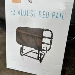 Easy Adjustable Senior Bed Rail with Organizer Pouch