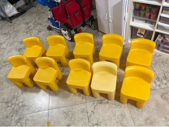 Vintage little tikes chunky chairs
