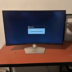 Dell Monitor 32” Curved 