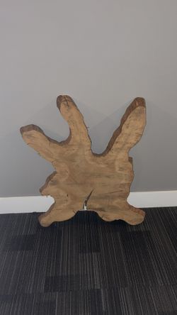 Solid Softwood Slab – Live edge - Floor Accent or Project Piece