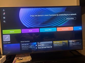 LG Smart TV Large Flat Screen