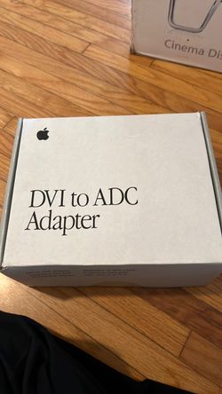 Apple DVI  to ADC adapter