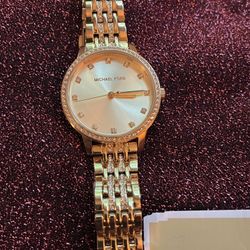 Michael Kors Women's Gold-Tone Watch