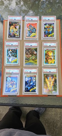 Marvel Psa Lot 0f 9 Cards