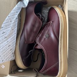 Brand New: Creative Recreation LaCava Brown Leather Shoes Men Size 9.5