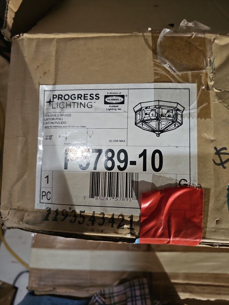 Progress Lighning  For Ceiling 4 Candle Light Sicket  Holder