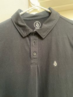 Volcom Black polo shirt Size Small