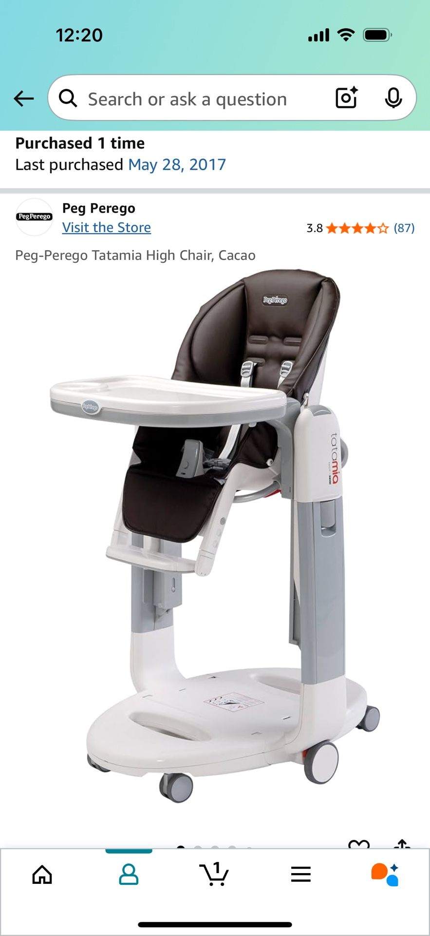 Peg Perego Tatamia High Chair
