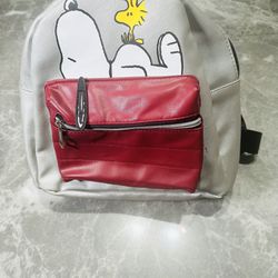 Peanuts Snoopy Backpack Authentic Packable