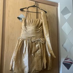 Gold  Party Dress 