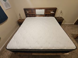King Size Intellibed Midnight Luxury Mattress (Purple Grid Tech)