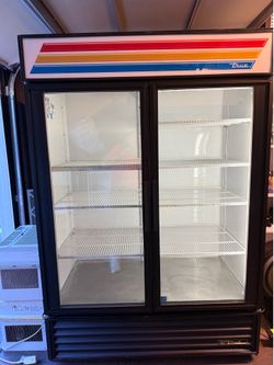 True GDM-49  Double Glass Door Commercial  Refrigerator
