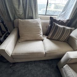 Couch and loveseat