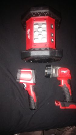 Milwaukee (3) Tool Bundle No batteries