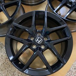 2022 Honda Civic Sport Wheels Rims Black 18” no scratches 