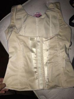 NEW BEIGE LATEX WAISTRAINER