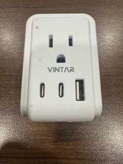 Travel converter  Wall Outlet Extender with USB Ports