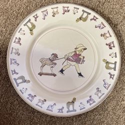 Golden Rabbit Enamelware "Hobby Horse Parade"