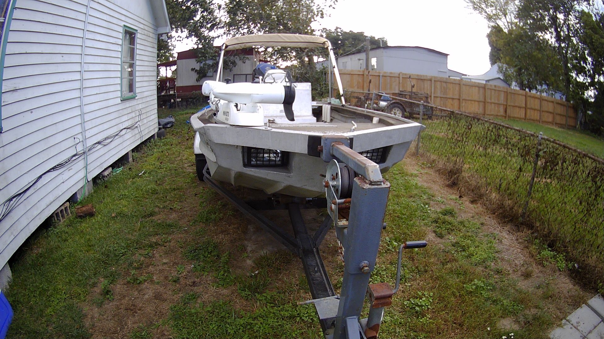 16 All Aluminum BOAT 120 Evinrude ETec 