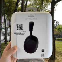 Sony WH-1000XM6 Wireless Noise Cancelling Headphones – Newest Model, ANC, Bluetooth