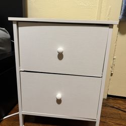 White Nightstand 