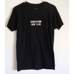 Koreatown Run Club Black Tee - Size Small