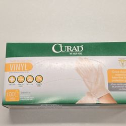 Curad Vinyl Gloves (Powder Free)