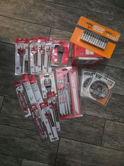 Saw  blades paddle bits
