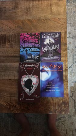 Lot of 4 Spooky Horror Books