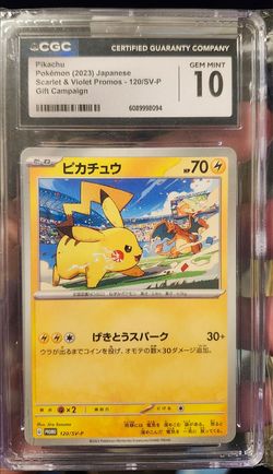 Pokemon Japenese promo Gen Mknt 10 CGC