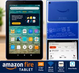 Amazon Fire Tablet – Reset & Unlocked – Wi-Fi Working – Ready to Register