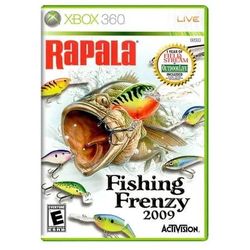 Xbox360 First Release Rapala Fishing Frenzy 2009 